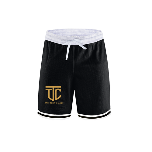 Classic Stripe Trim Basketball Shorts