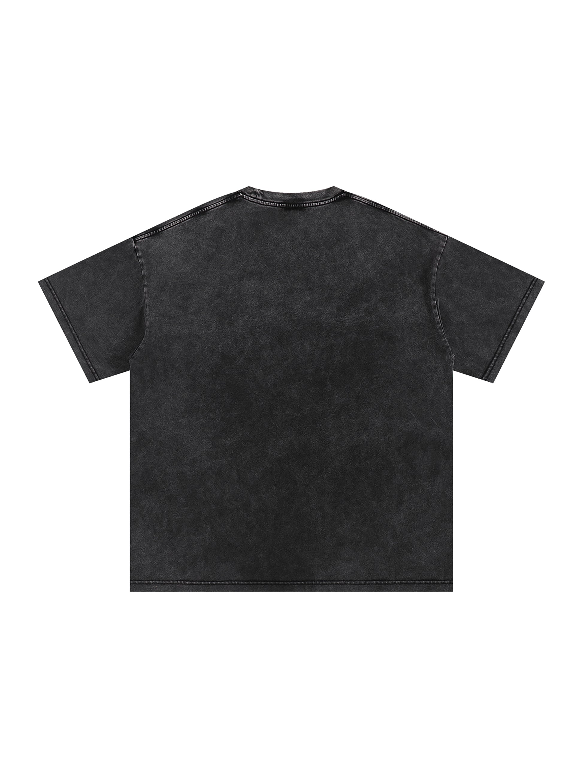 Acid Wash Oversize T-Shirt - 250 GSM