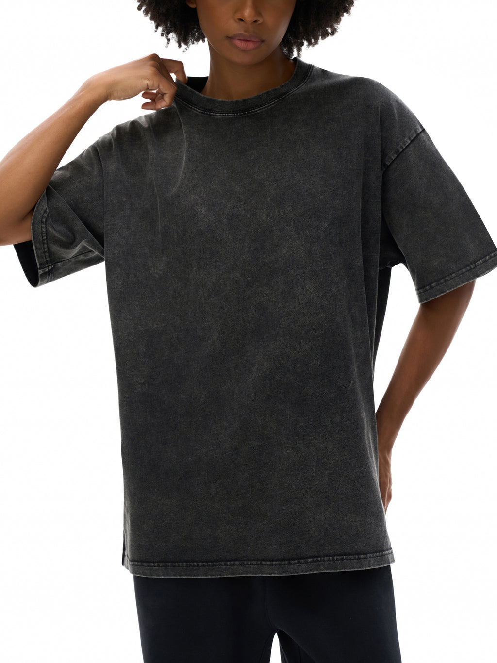 Acid Wash Oversize T-Shirt - 250 GSM